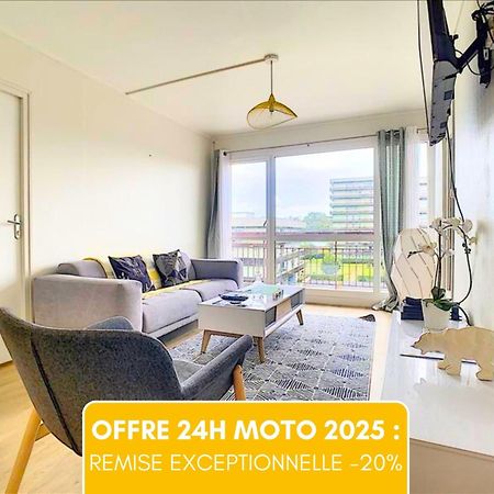Ideal Groupe - Grands Espaces - 4 Chambres - Parking Gratuit - Proche Centre, Gare & Transports - Wifi - Offre Special De Reduction Jusqu'A -50 Льо Ман Екстериор снимка