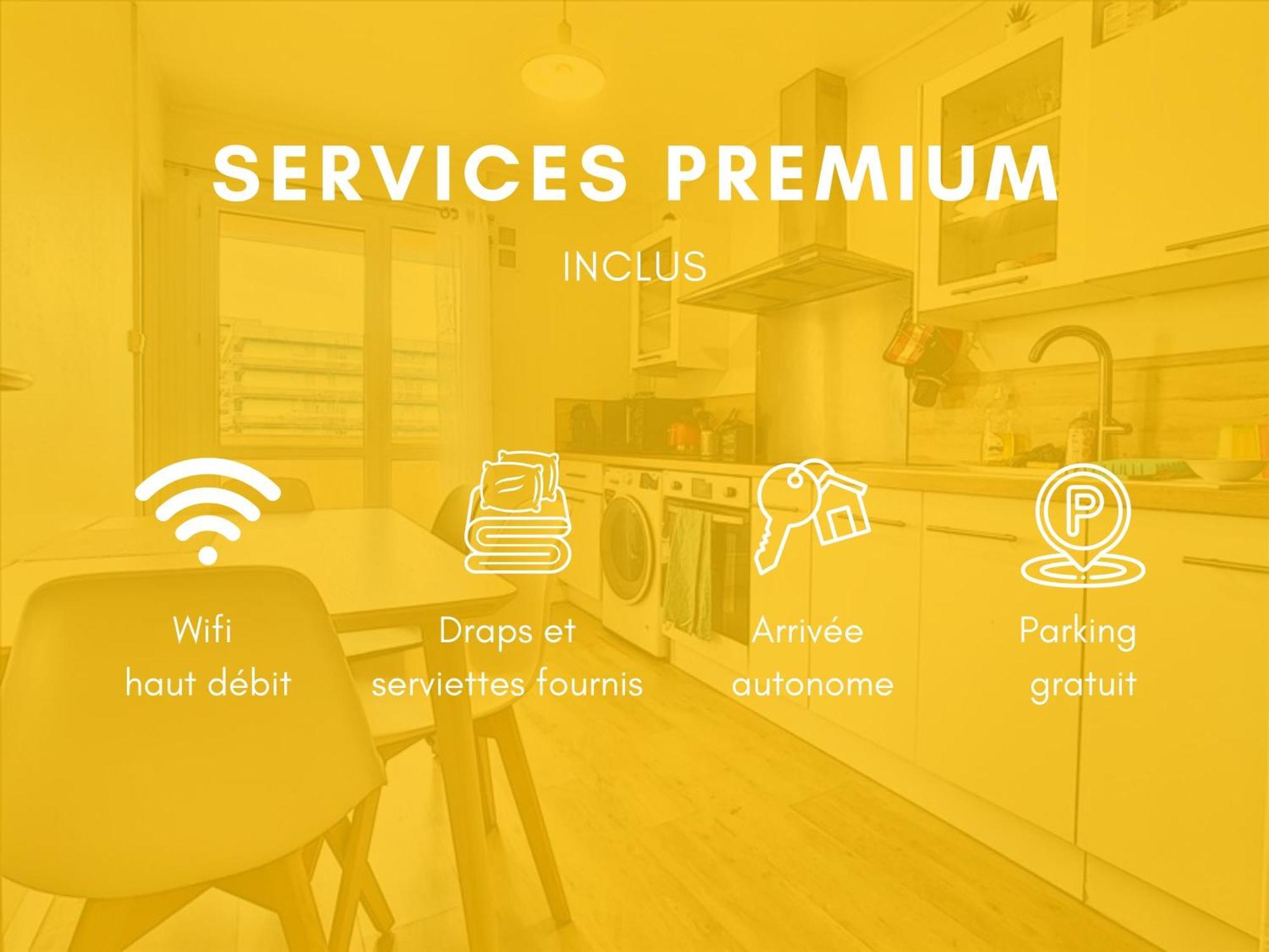 Ideal Groupe - Grands Espaces - 4 Chambres - Parking Gratuit - Proche Centre, Gare & Transports - Wifi - Offre Special De Reduction Jusqu'A -50 Льо Ман Екстериор снимка