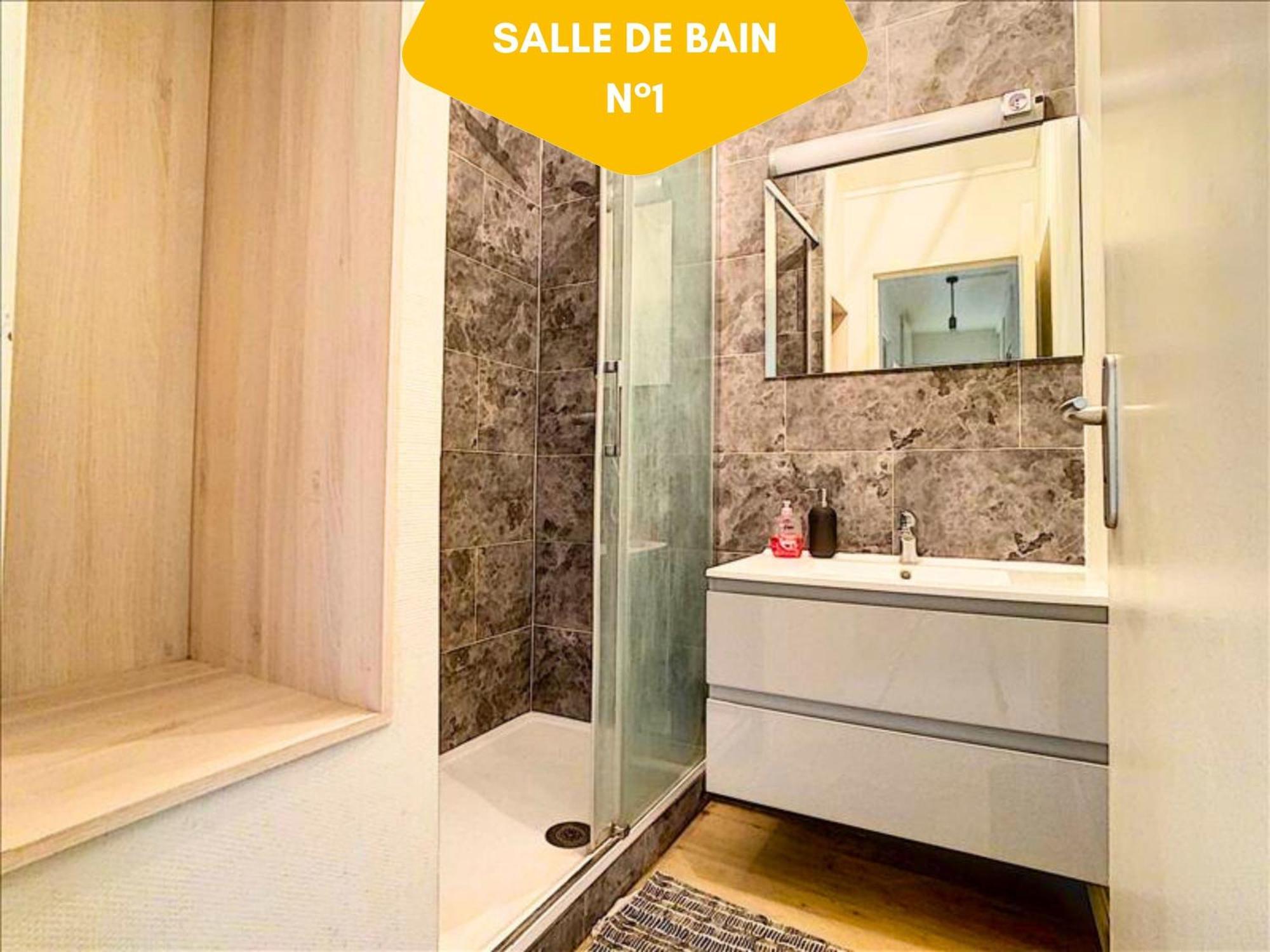 Ideal Groupe - Grands Espaces - 4 Chambres - Parking Gratuit - Proche Centre, Gare & Transports - Wifi - Offre Special De Reduction Jusqu'A -50 Льо Ман Екстериор снимка